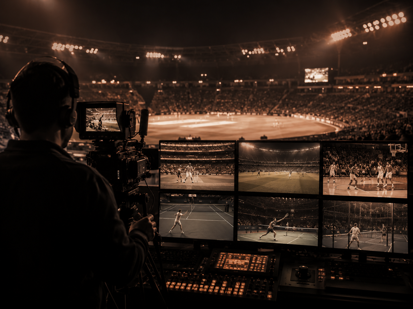 Tournament broadcast